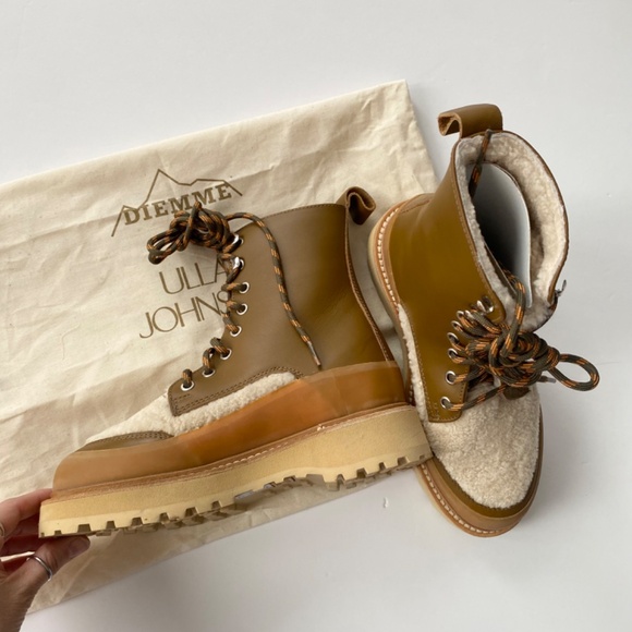 Ulla Johnson shearling leather boots - Picture 7 of 11